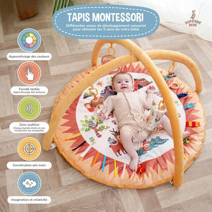 tapis d'éveil bébé montessori aidéal