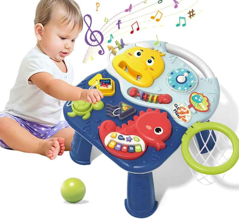 bebe jou ecoute musique table dactivites bleu