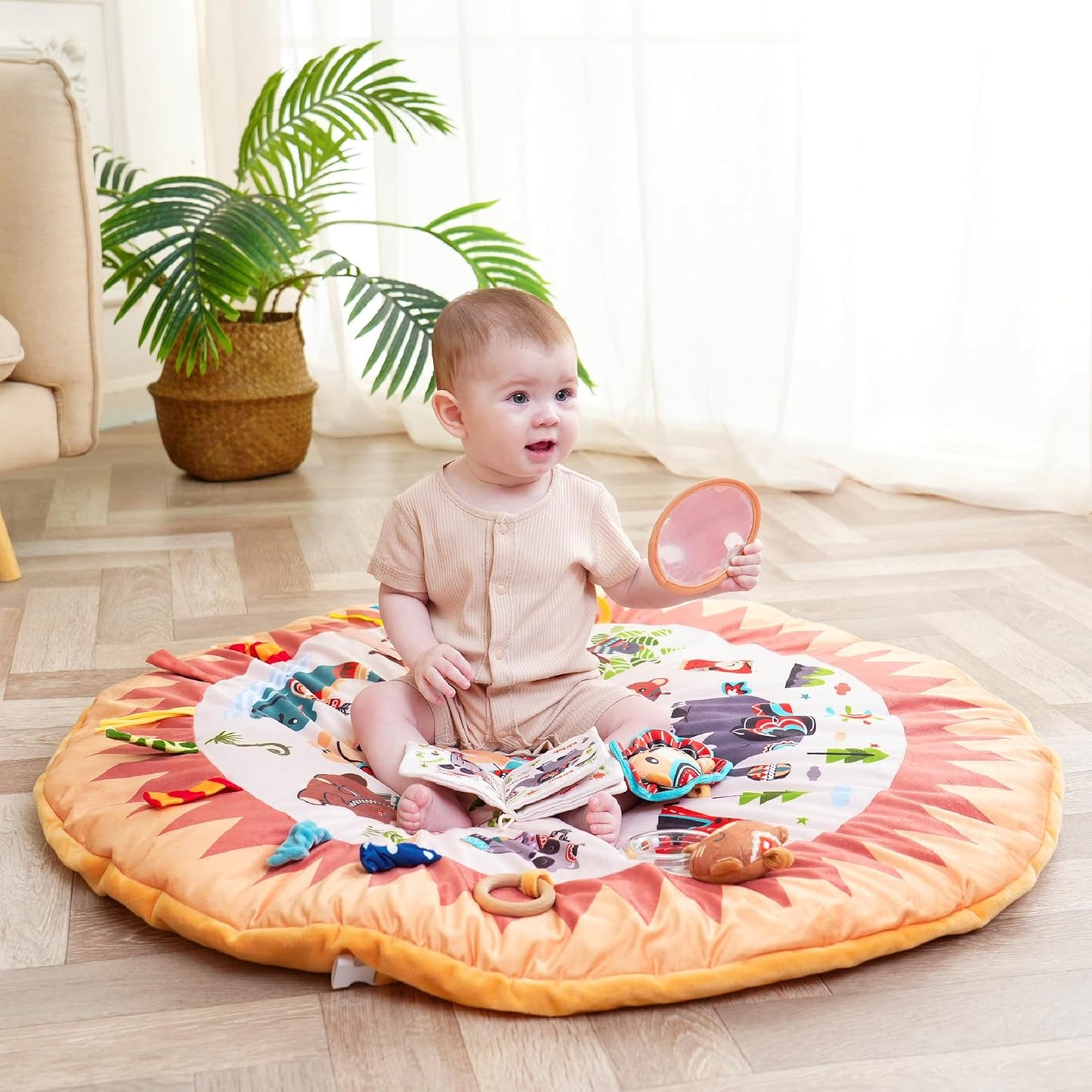 tapis d'éveil bébé montessori aidéal