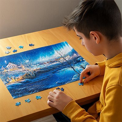 Puzzle 1000 pièces | Passion Famille - PLAY JOUET
