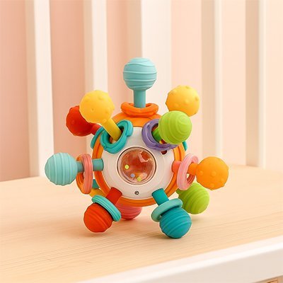 Hochet bébé | Sensoriel Coloré - PLAY JOUET