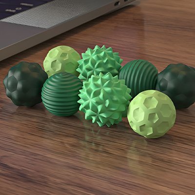 Balle anti stress | Ergonomique - PLAY JOUET