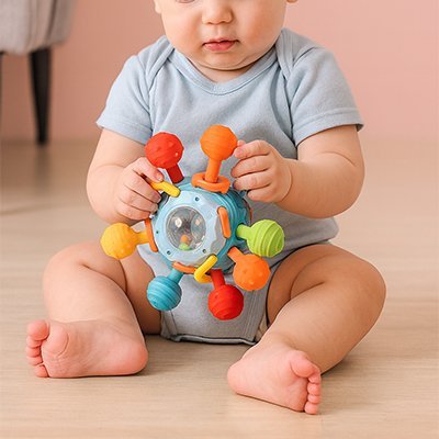 Hochet bébé | Sensoriel Coloré - PLAY JOUET