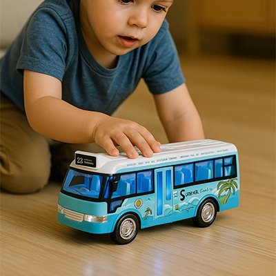 Bus jouet | Coloré & Robuste - PLAY JOUET