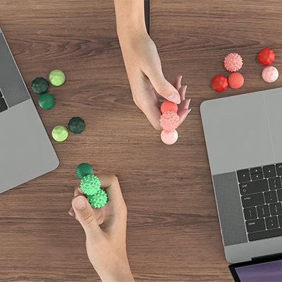 Balle anti stress | Ergonomique - PLAY JOUET