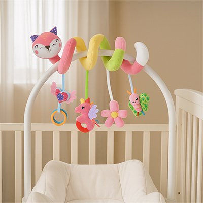 Spirale-d activite-bebe-lit