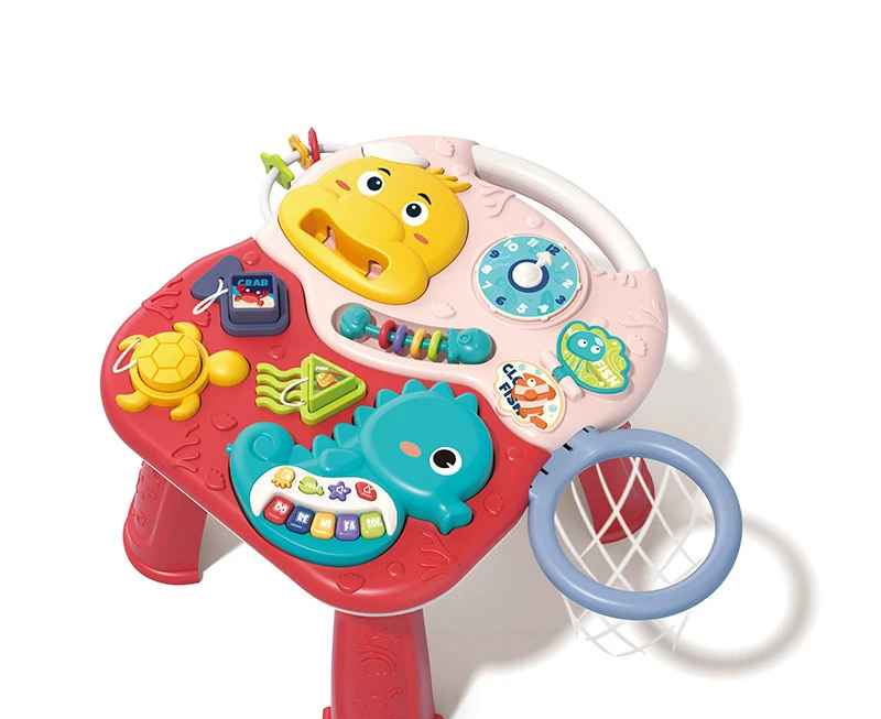 table dactivites rouge