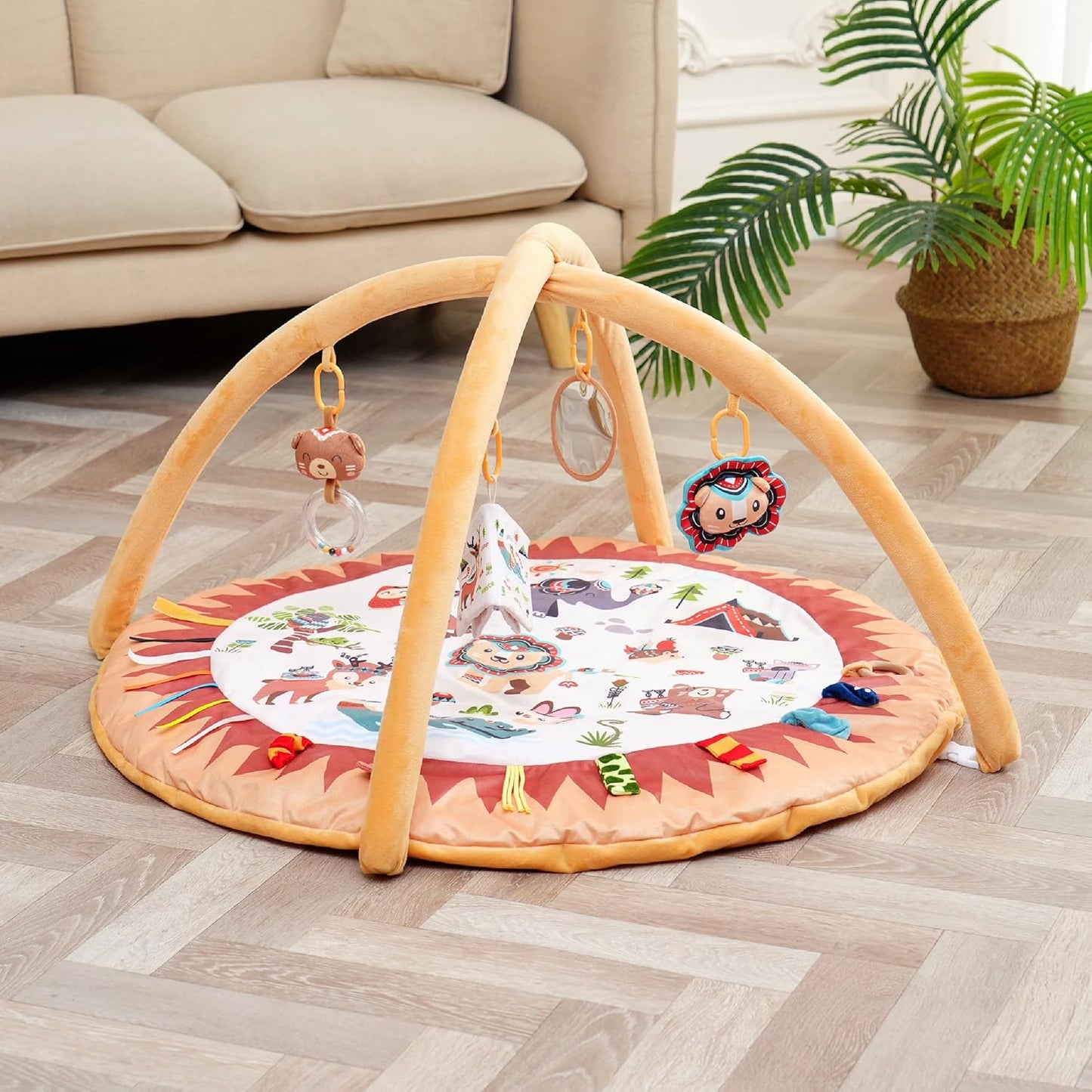 tapis d'éveil bébé montessori aidéal